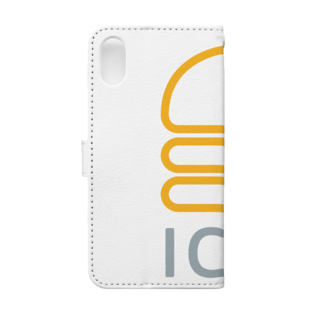 ICONのICONロゴ Book-Style Smartphone Case :back