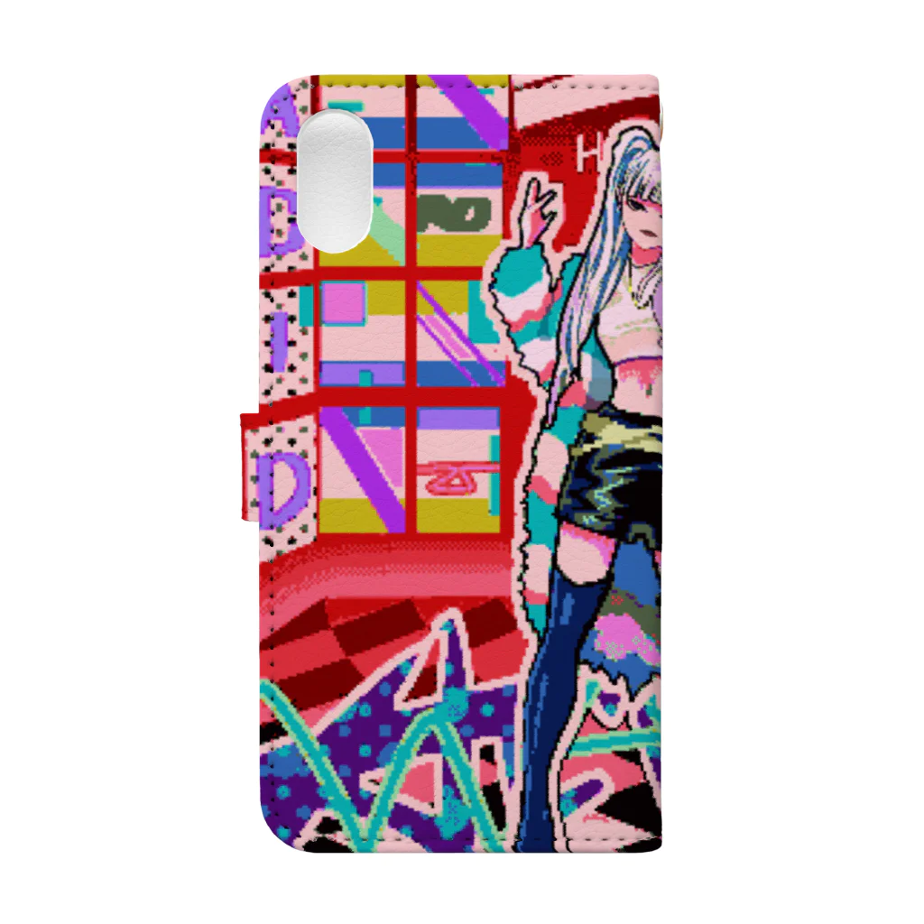 ACIDWAVEのLISA Book-Style Smartphone Case :back