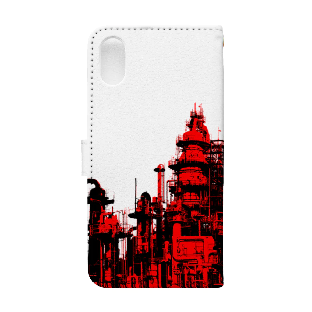 福陀落海灣公司の瑟瑟座 Book-Style Smartphone Case :back