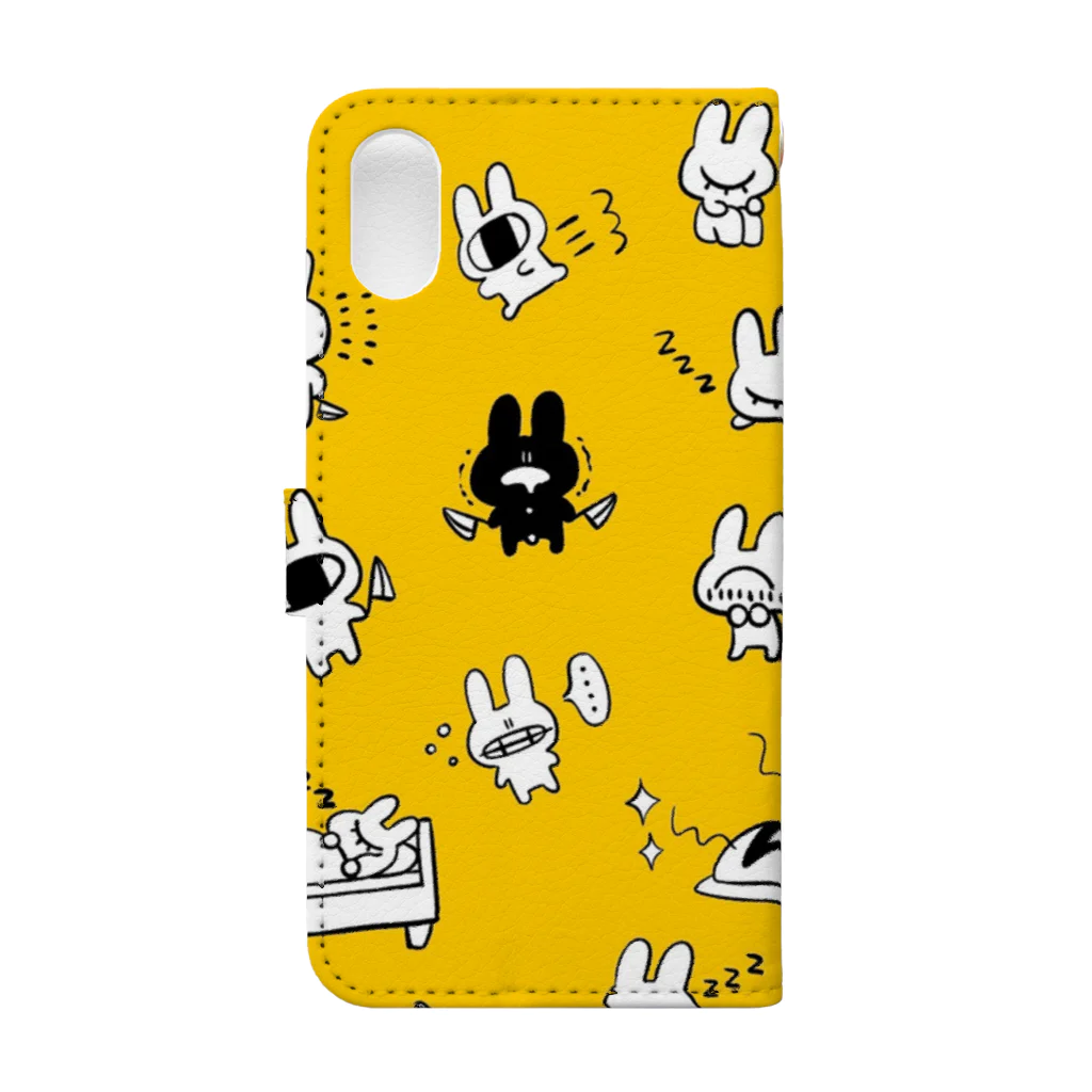 まごえのまごえくん（生活） Book-Style Smartphone Case :back