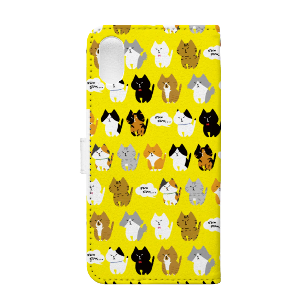 KURO's shopのSUNSUN... Book-Style Smartphone Case :back