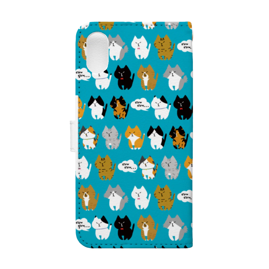 KURO's shopのSUNSUN... Book-Style Smartphone Case :back