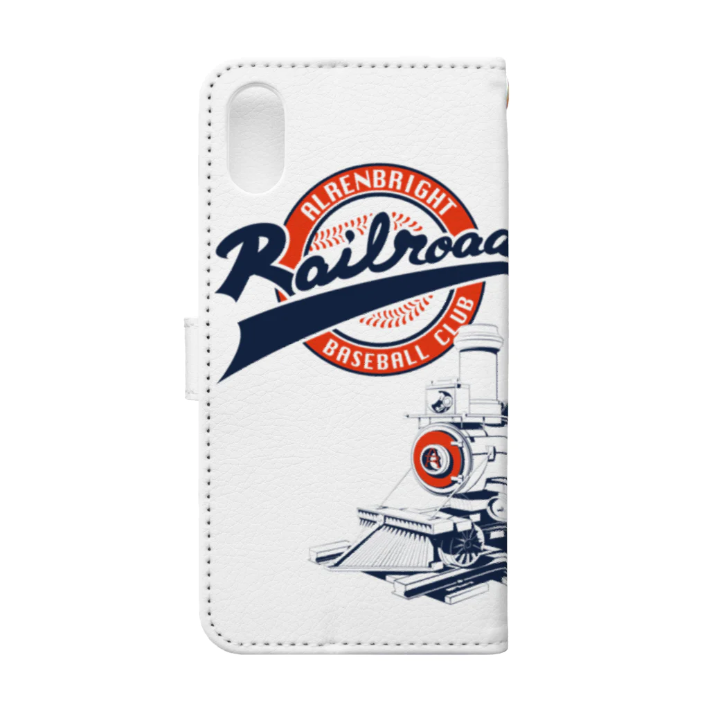 PoooompadoooourのRailroads　お猿さん Book-Style Smartphone Case :back