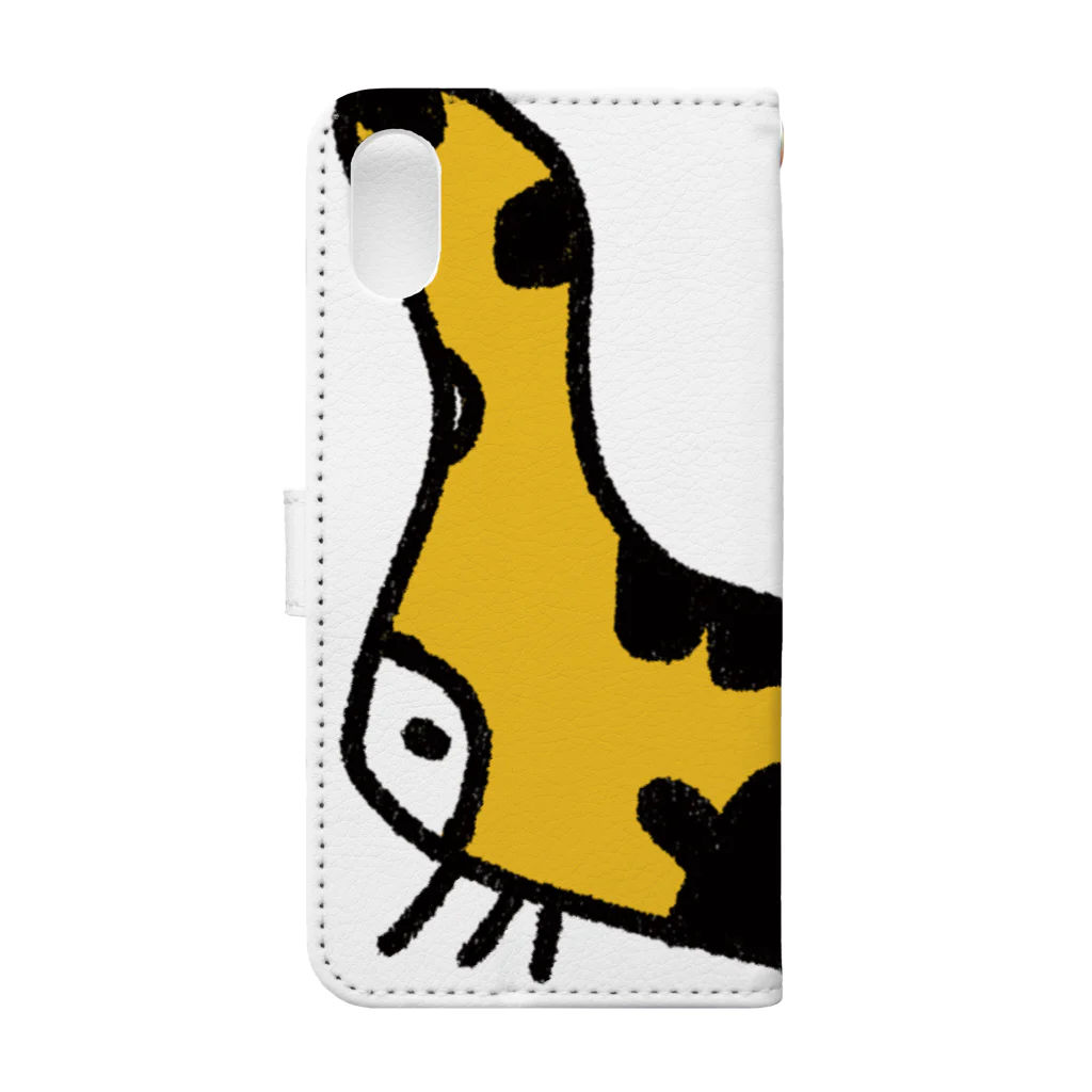 ツノゼミクラフト　#ツノゼミgoのあつめて！ツノゼミくん Book-Style Smartphone Case :back