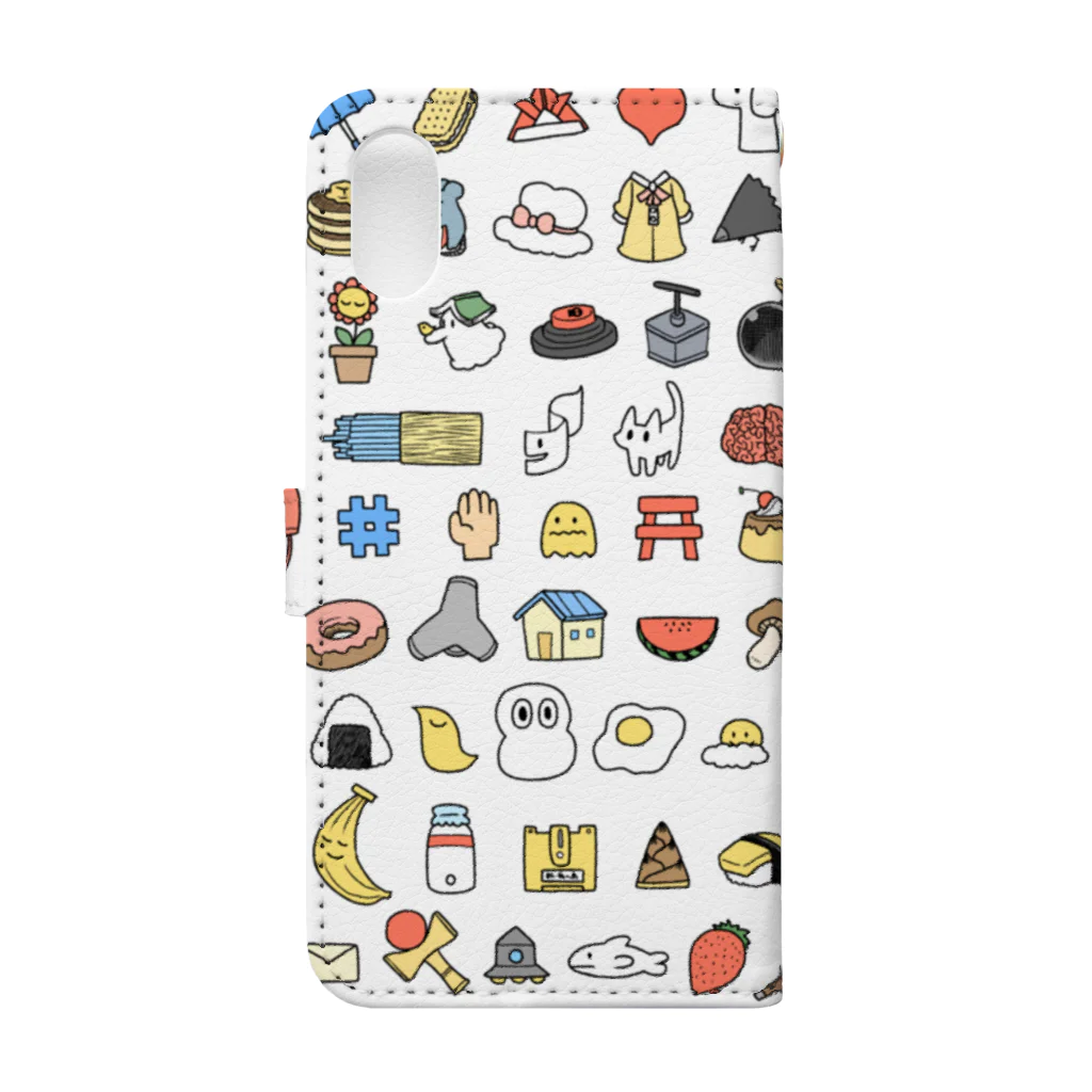 あらゐけいいちの１０８ Book-Style Smartphone Case :back