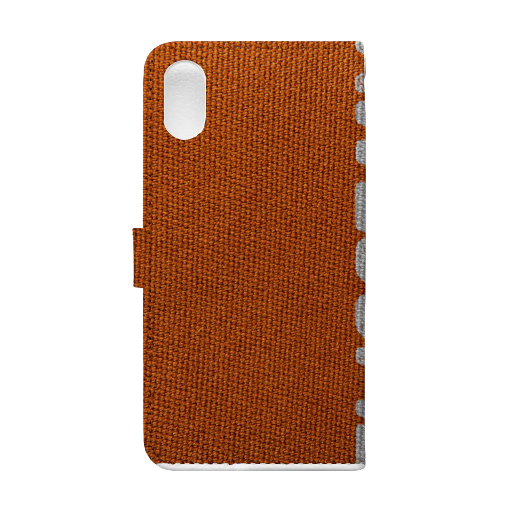 BEARGUNDYの七十二歳男前 Book-Style Smartphone Case :back