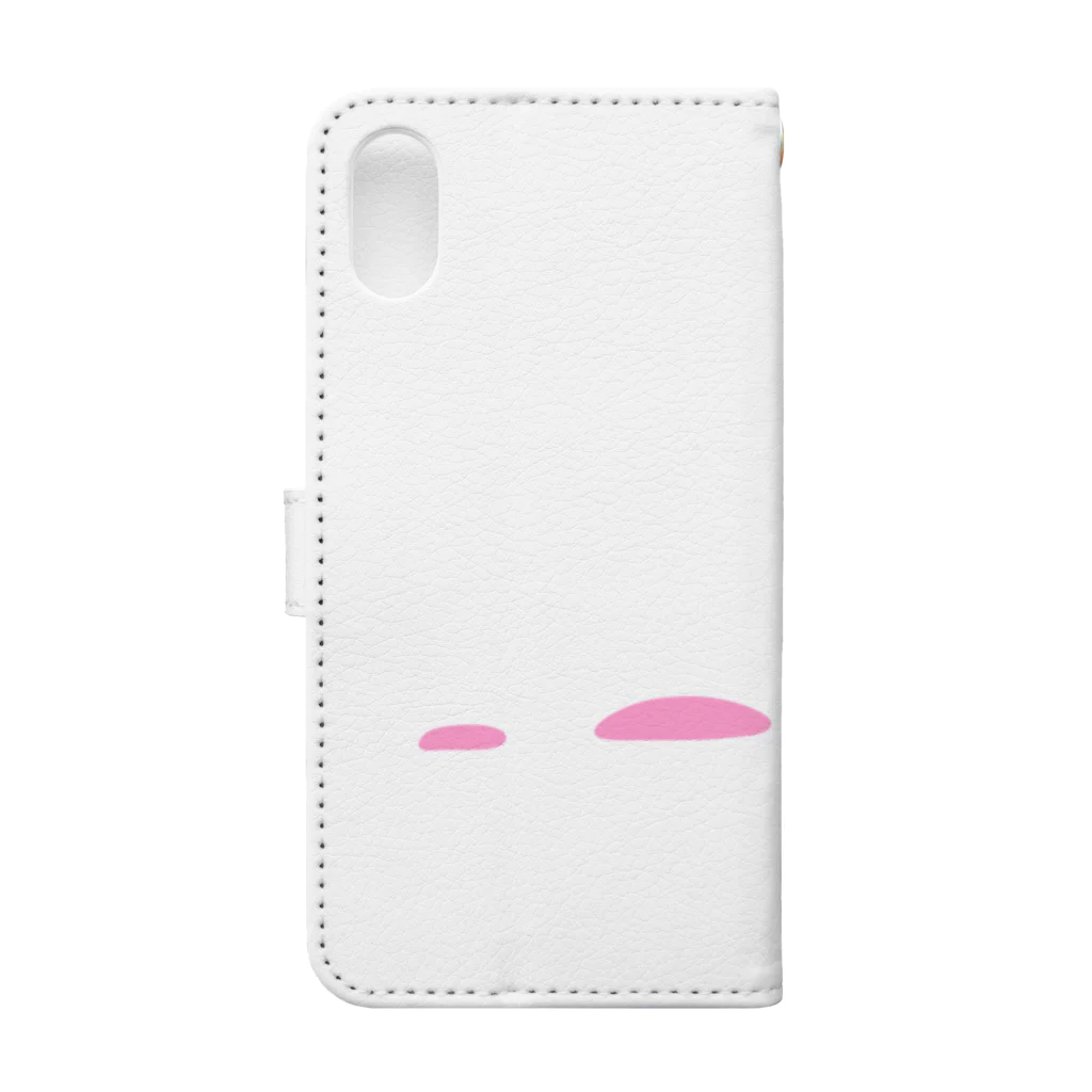 マチダタケルのSUZURIのお店のネス湖のネッシーUMAちゃん Book-Style Smartphone Case :back