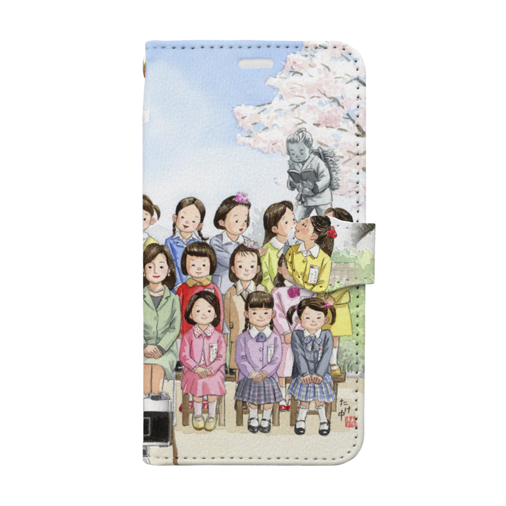 chin-chiku-rinの新１年生 Book-Style Smartphone Case