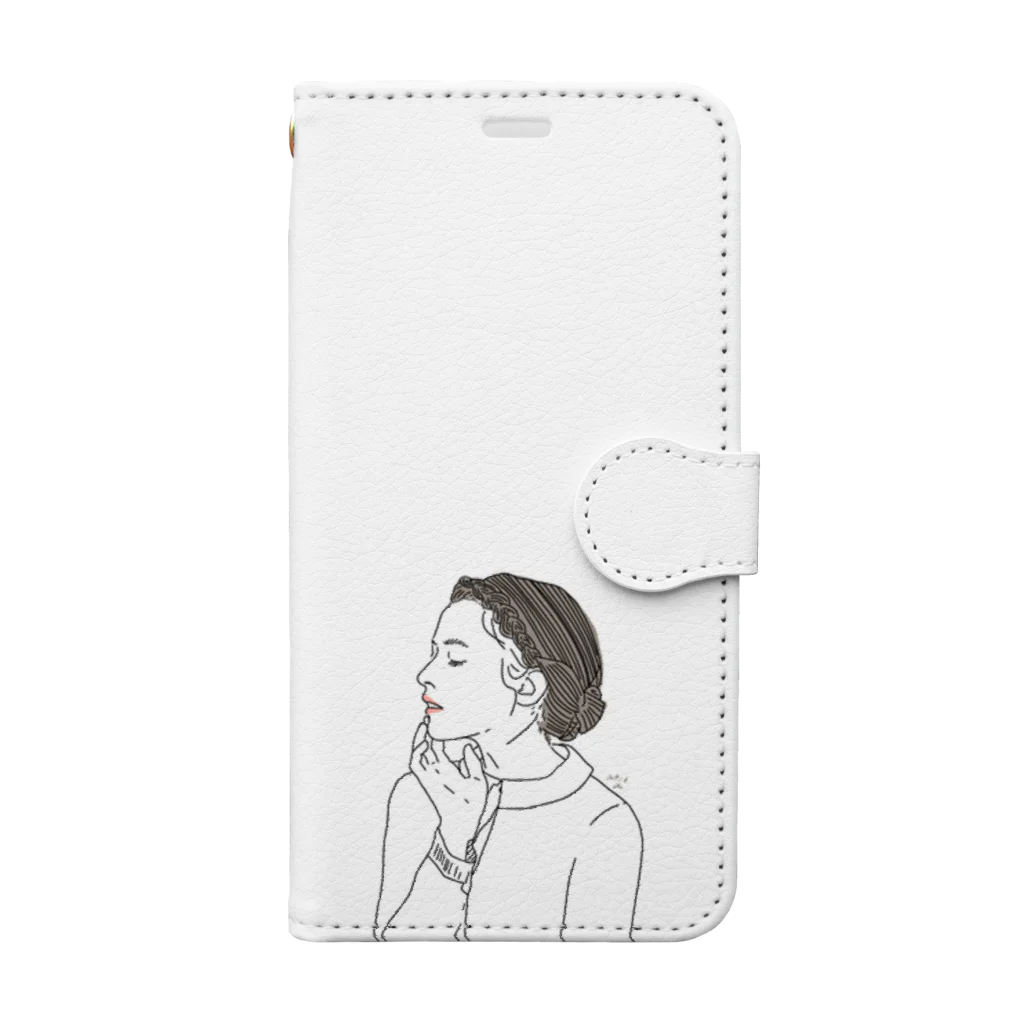 Fooのおすまし女子 Book-Style Smartphone Case