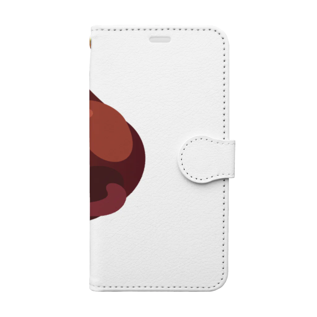 manaBeeのチョコレートの女王 Book-Style Smartphone Case