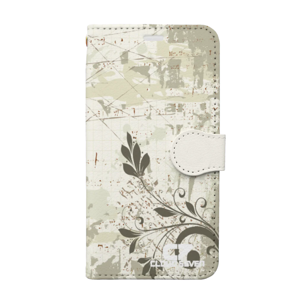 cloud 7のFLORAL ATLAS Book-Style Smartphone Case