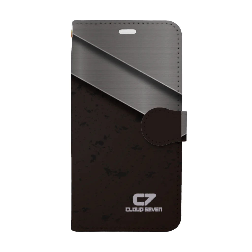 cloud 7のMETAL CHOCOLATE Book-Style Smartphone Case