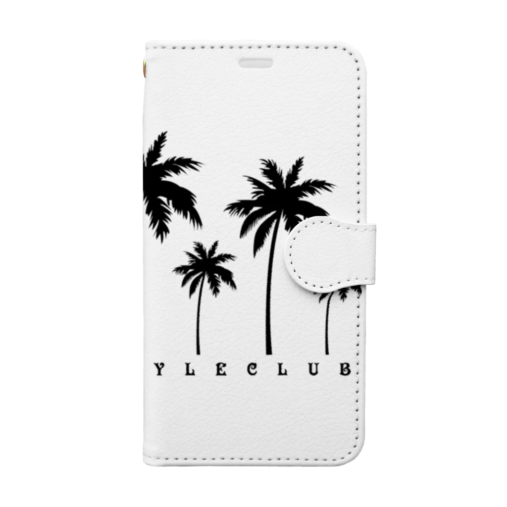 ハワイスタイルクラブのPalm tree 手帳型スマホケース