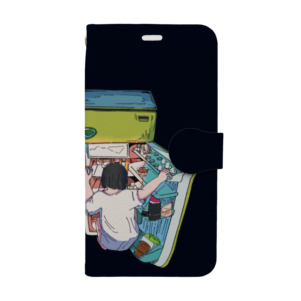 sodaPのなつのひととき Book-Style Smartphone Case