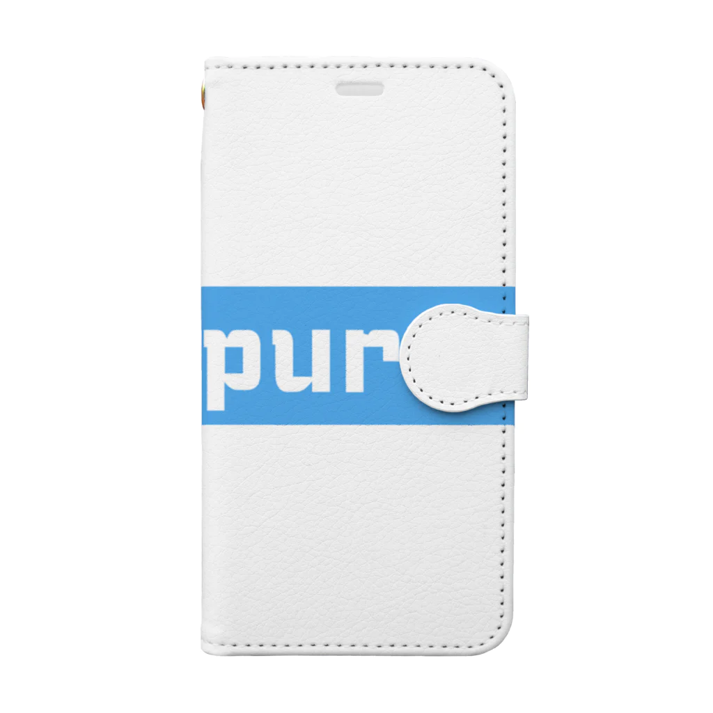 駒田航の超↑筋肉プルプル!!! - 【公式】グッズSHOP - SUZURI店の【KPBL03】@kinpuru（ブルー） Book-Style Smartphone Case