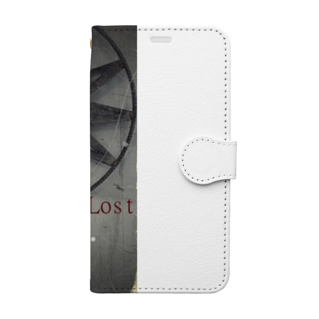 yellow-goodsの「Can't undo the past」 phone case Book-Style Smartphone Case