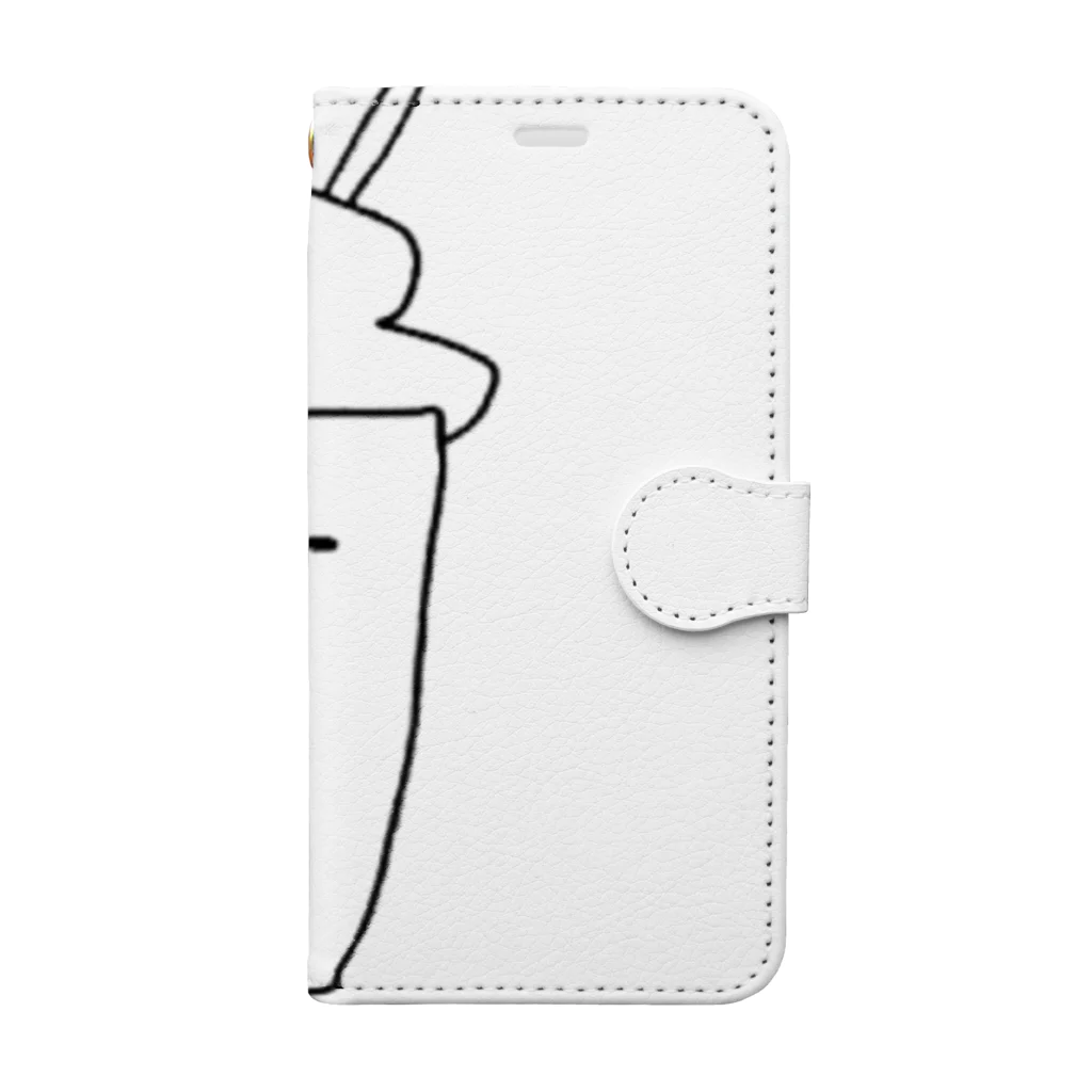 私のフラペチーノ Book-Style Smartphone Case