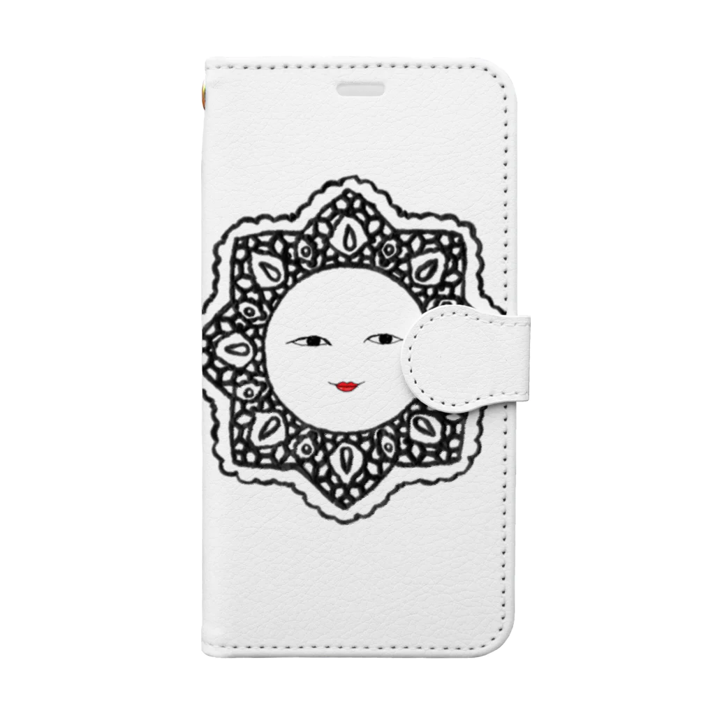 香美堂のさんさーら Book-Style Smartphone Case