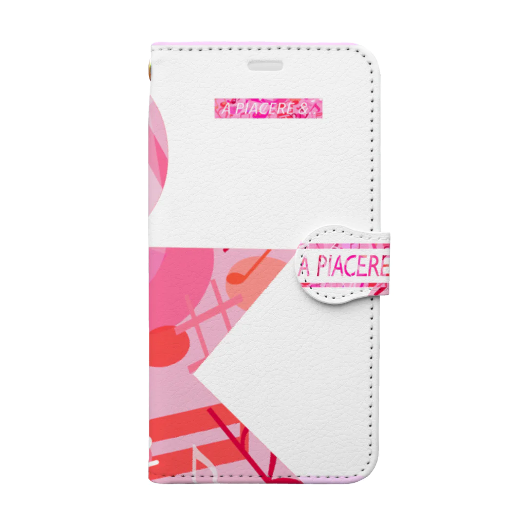 a piacere&.. (アピアチェーレ)の&a. Book-Style Smartphone Case