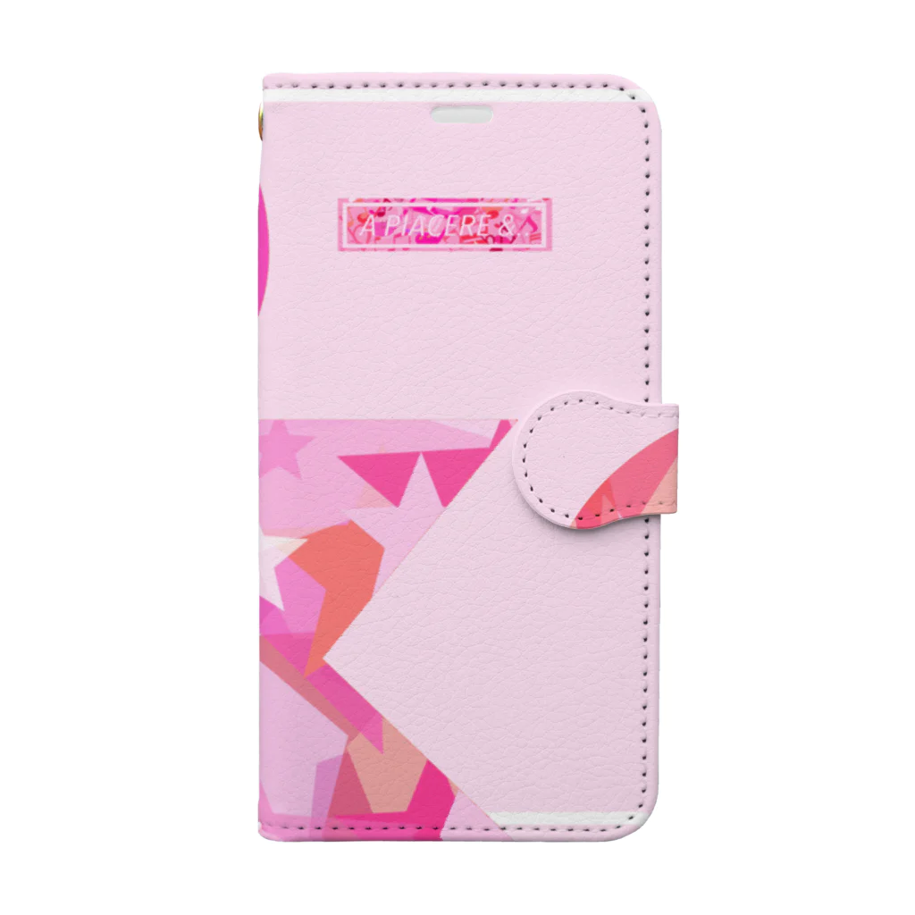 a piacere&.. (アピアチェーレ)のapia Book-Style Smartphone Case