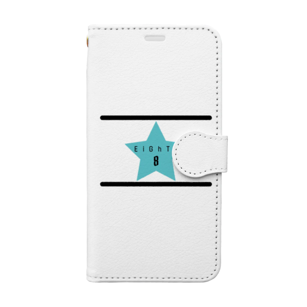 EiGhTy-8の☆スター（星）☆  EiGhTy-8 Book-Style Smartphone Case