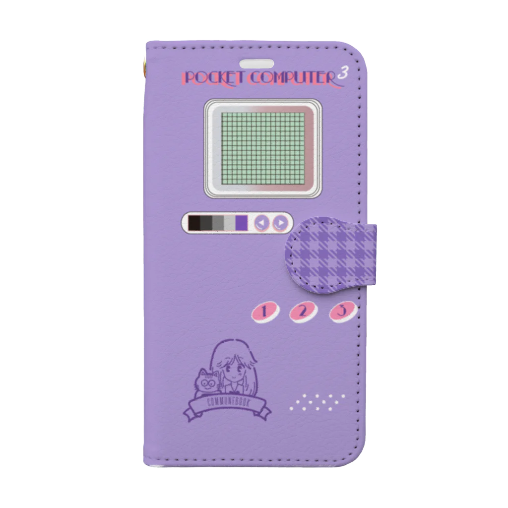 メロン日記のPOCKET COMPUTER スマホケース Book-Style Smartphone Case