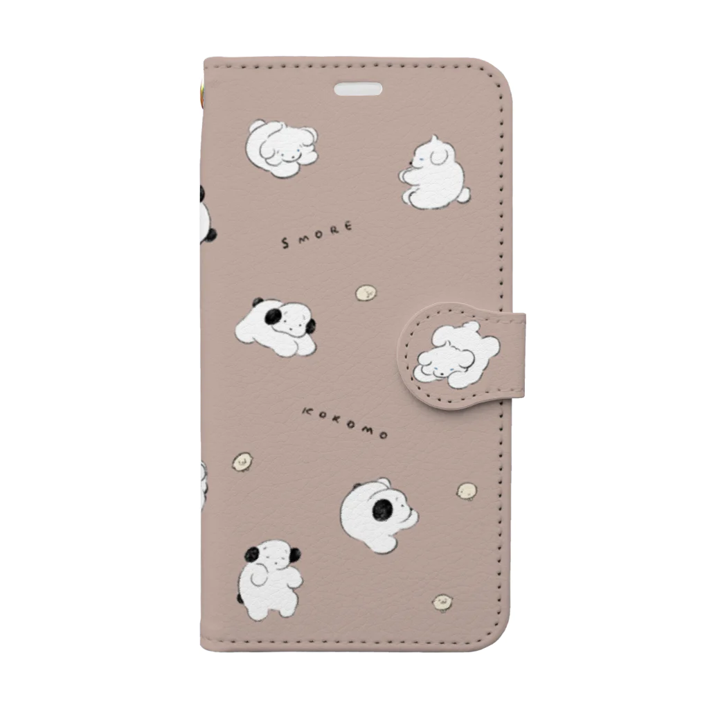 穂の湯のすてん・ころん Book-Style Smartphone Case