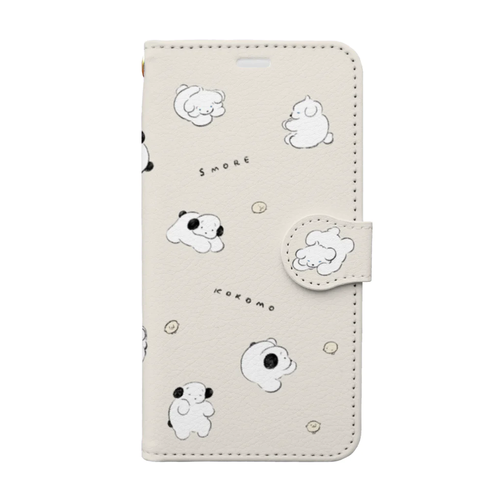 穂の湯のすてん・ころん Book-Style Smartphone Case