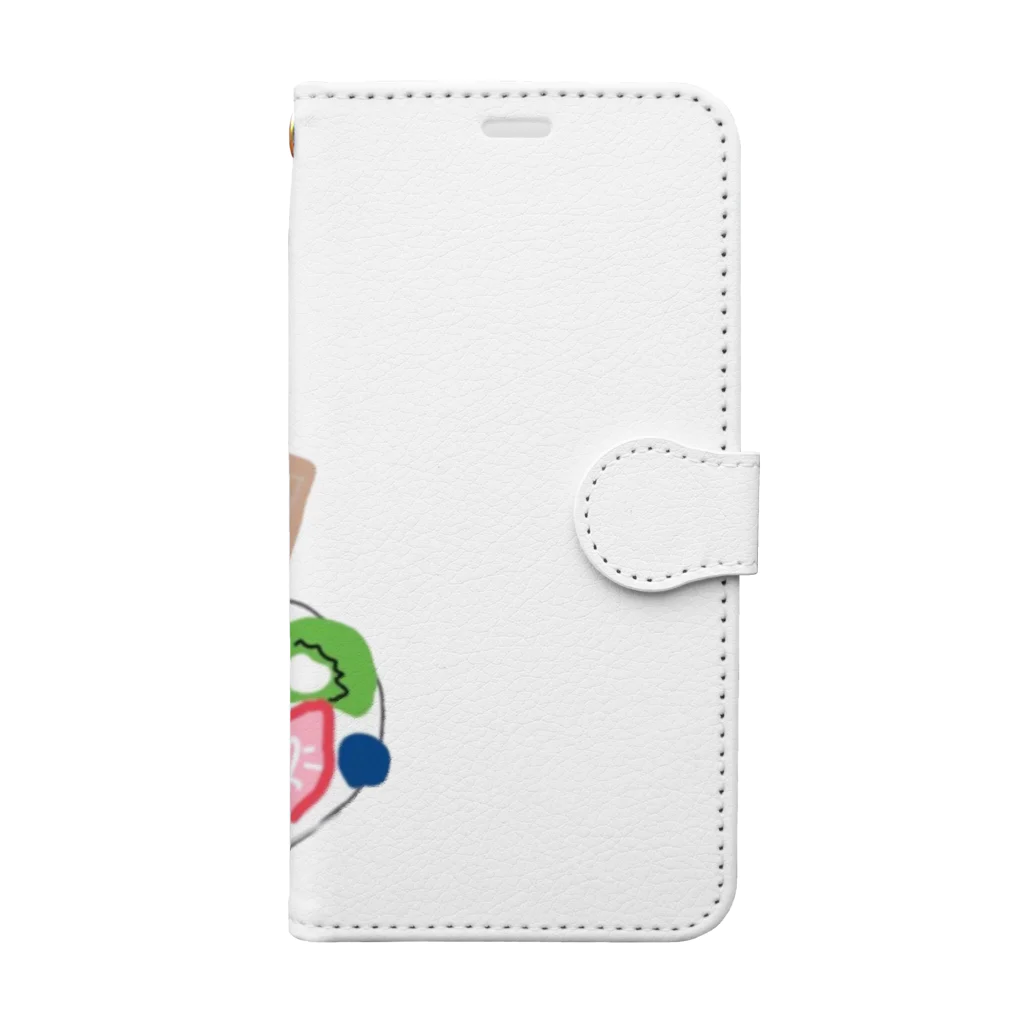 kikourokuの紀行のプリンアラモード Book-Style Smartphone Case