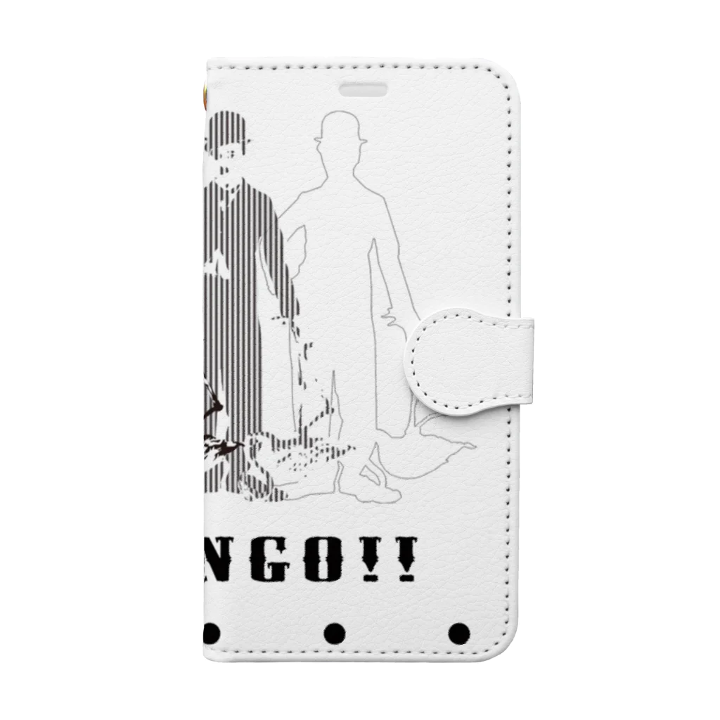 しきみふとしのHIGEMINGO Book-Style Smartphone Case