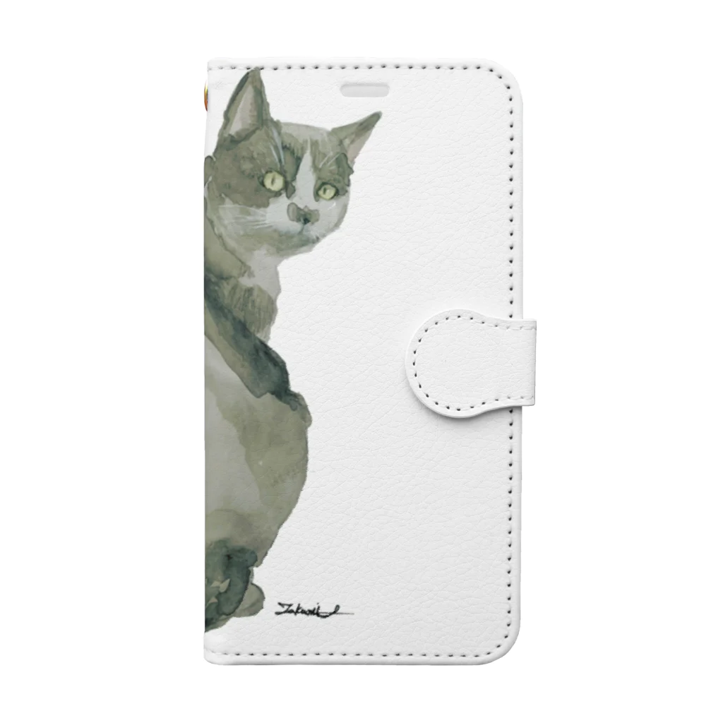 SANADATAKUMIの猫好きのための Book-Style Smartphone Case