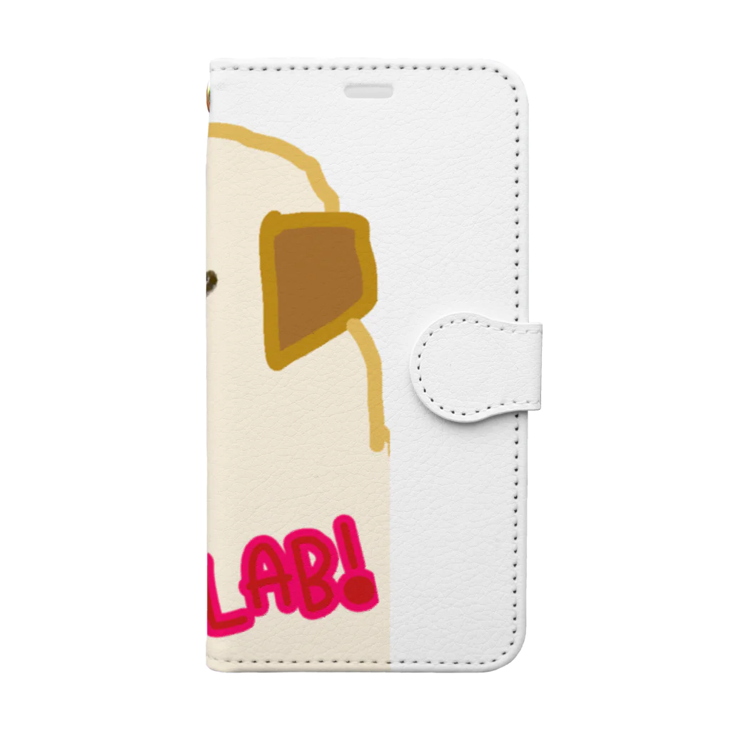 DOGLABのGo to LAB Book-Style Smartphone Case