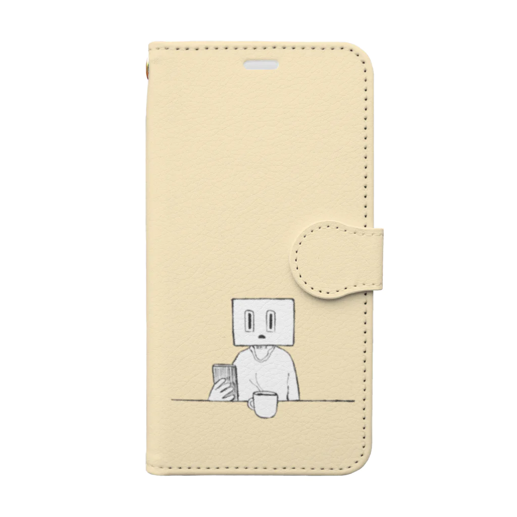 岩倉曰のコンセントの短歌 Book-Style Smartphone Case