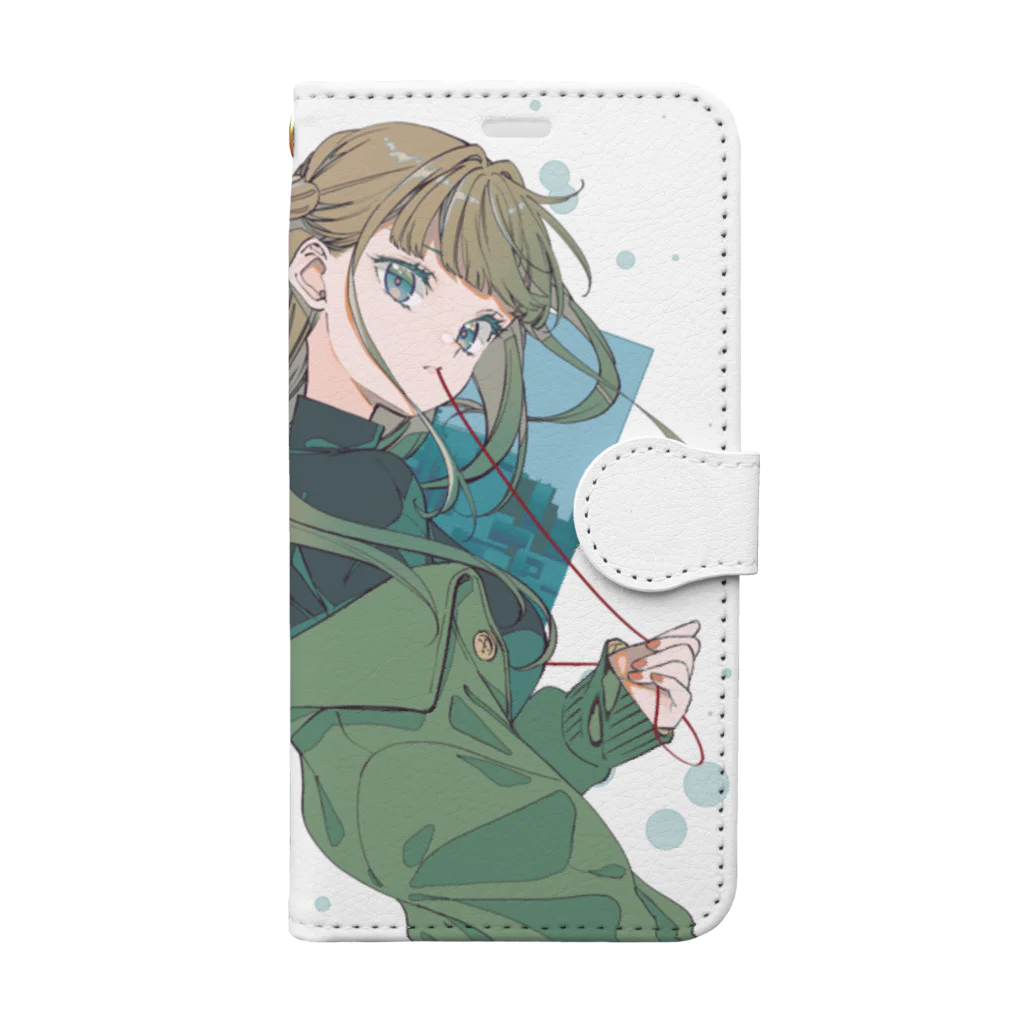 みなもと悠のおひとりさま女子ちゃん3（あさ） Book-Style Smartphone Case