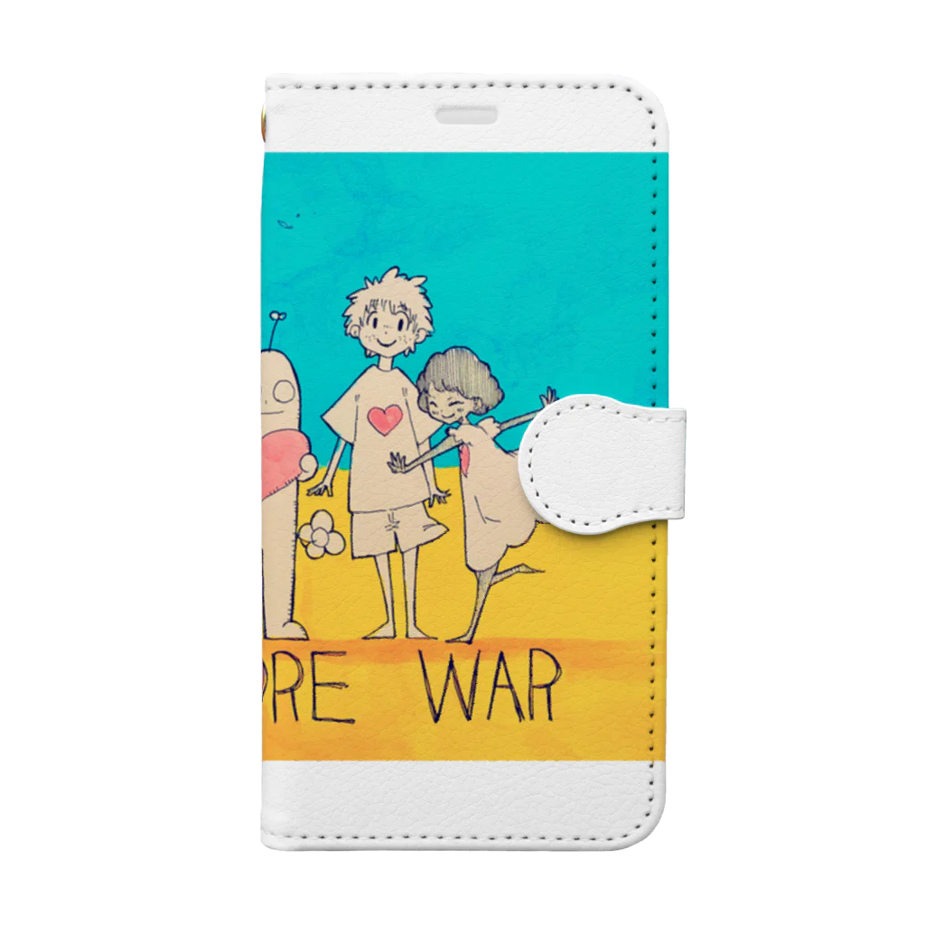 TAMEPANDA presents L♡BSTeRRRのNo more war  Book-Style Smartphone Case