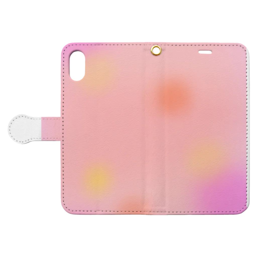 pearldancesのいつか見た夕焼け Book-Style Smartphone Case:Opened (outside)