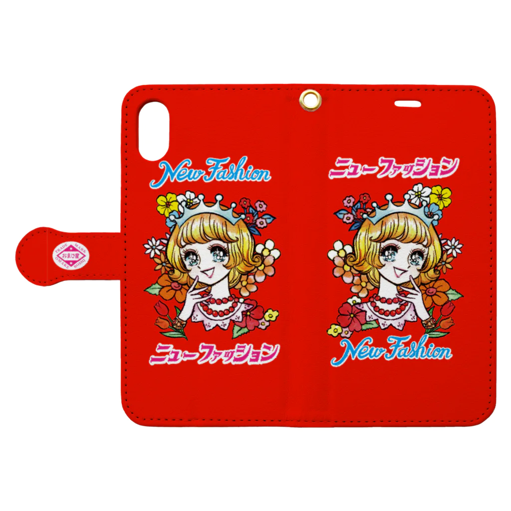 おまけ星のジュニアニューファッション Book-Style Smartphone Case:Opened (outside)