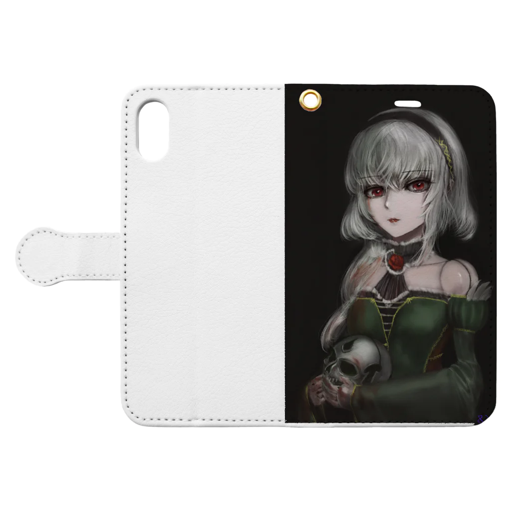 Atelier_ReiyaのDOLL Book-Style Smartphone Case:Opened (outside)