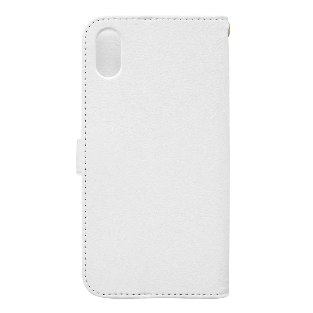 とんばぼ商店の牛乳ビンのマモノ（1） Book-Style Smartphone Case :back