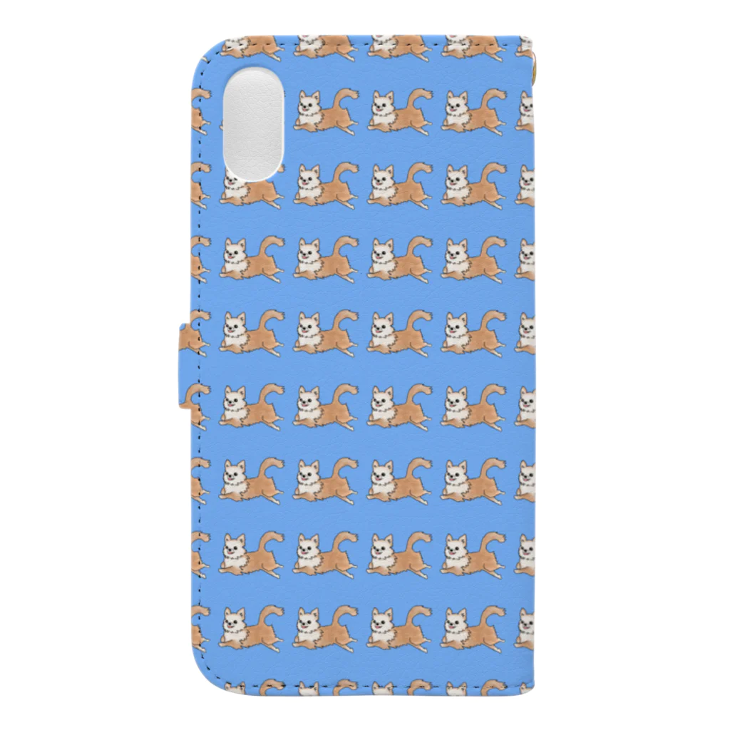 SORA(目を生かせたい人)の密かに(b ･ω･ d)イェァ♪ Book-Style Smartphone Case :back