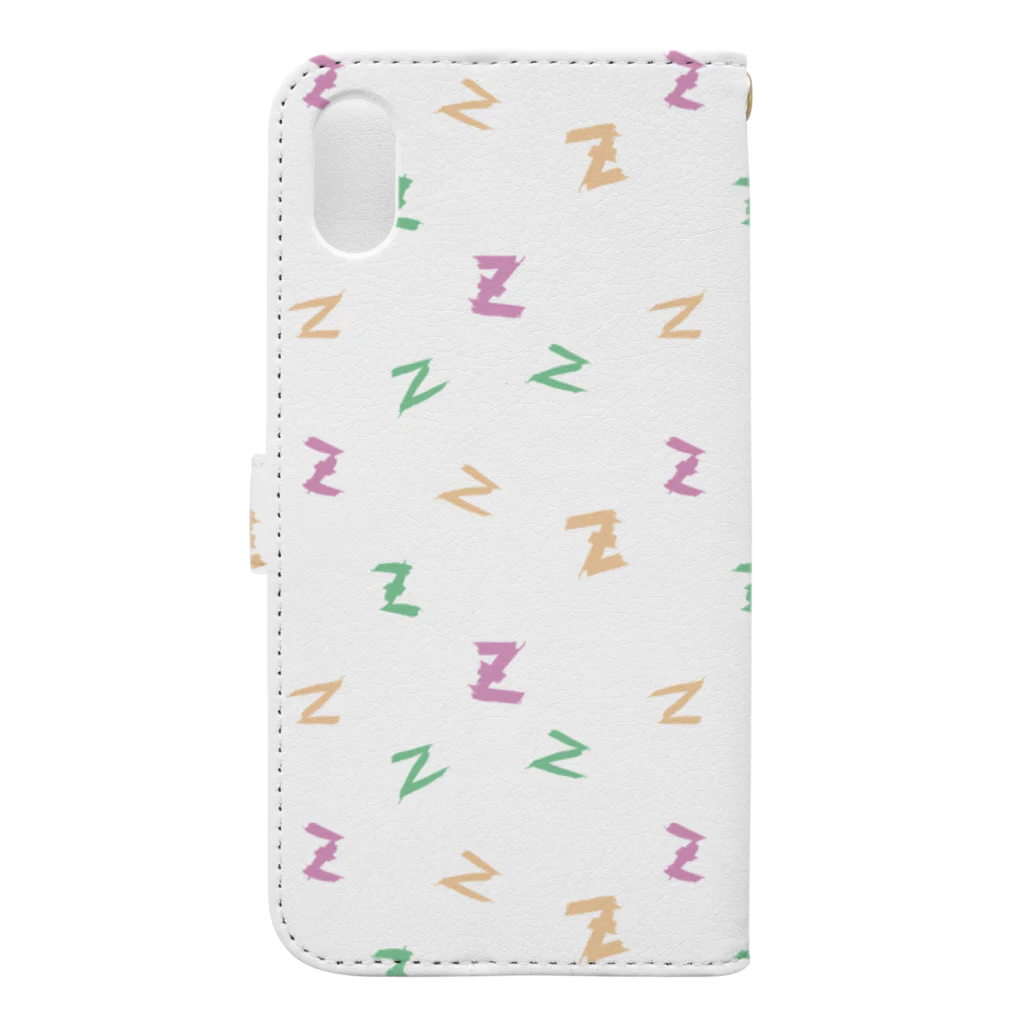 onigiri-dayoのZZZ Book-Style Smartphone Case :back