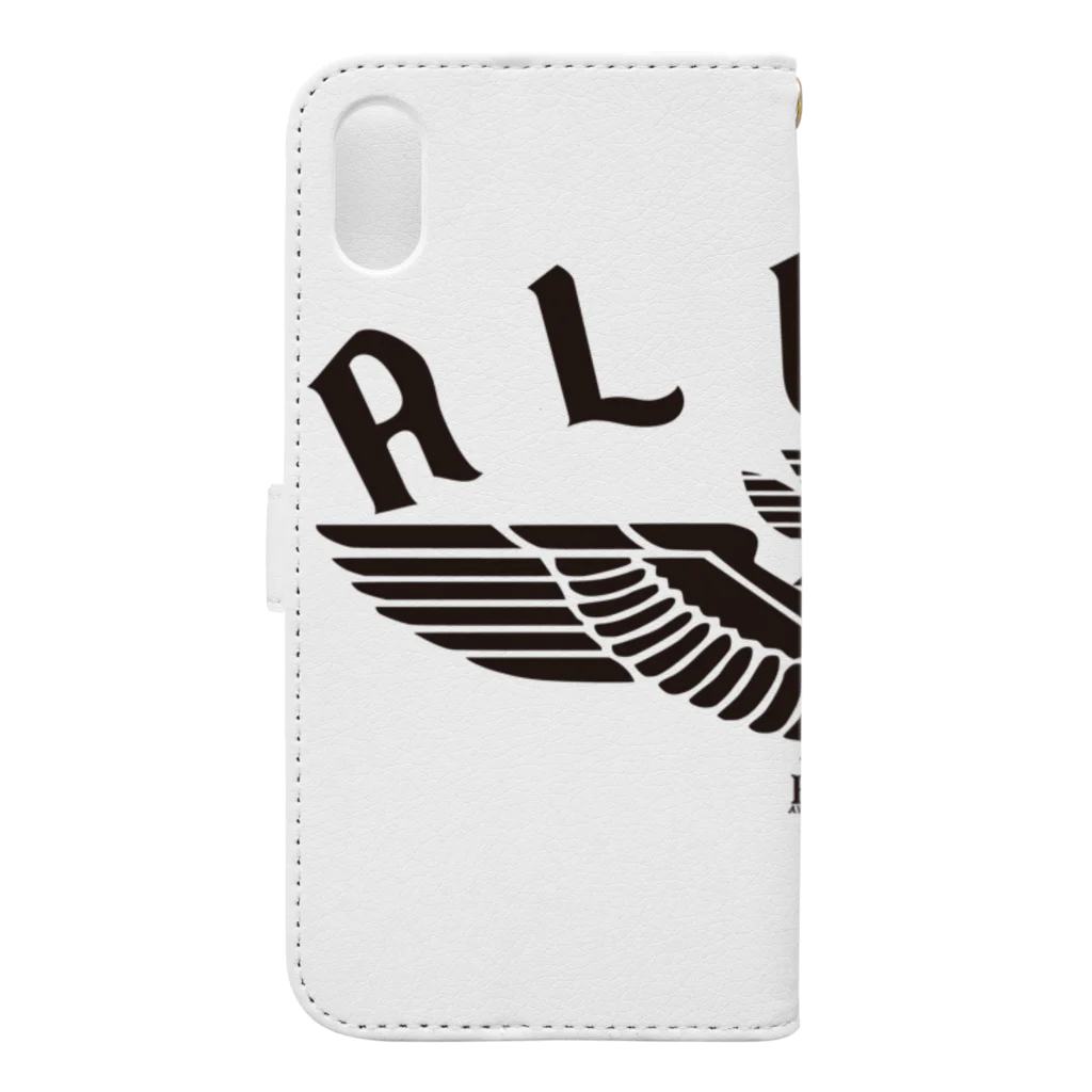 ハワイスタイルクラブのAloha Wing Book-Style Smartphone Case :back