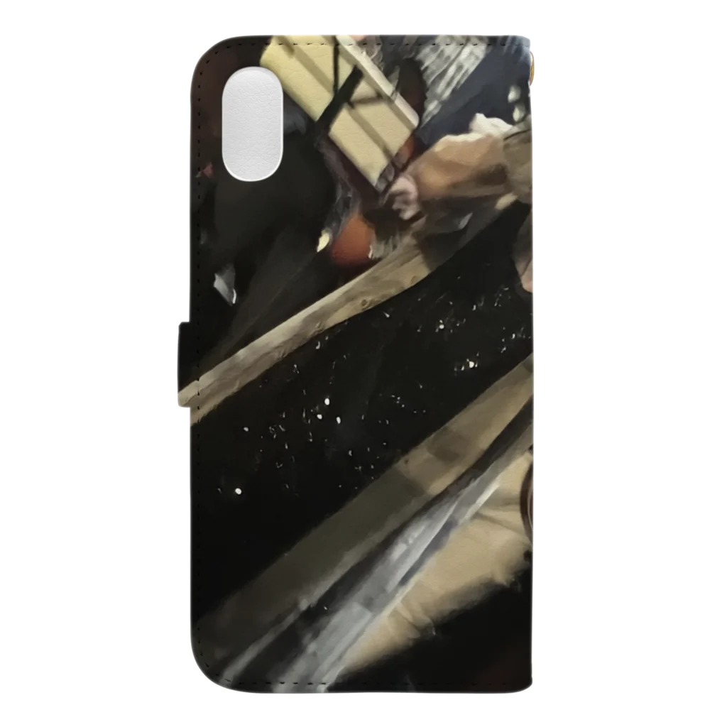 🌙.*·̩͙嬢帝🐹ゆみえる🌙.*·̩͙動画編集者のiPhoneケース 다이어리형 폰케이스の裏面