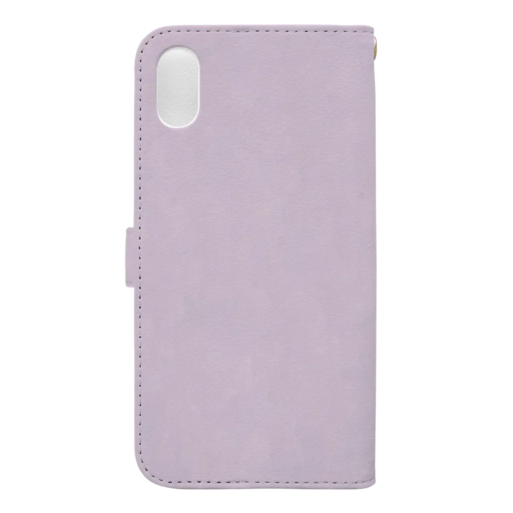 shop☆辻利のおこじょ Book-Style Smartphone Case :back