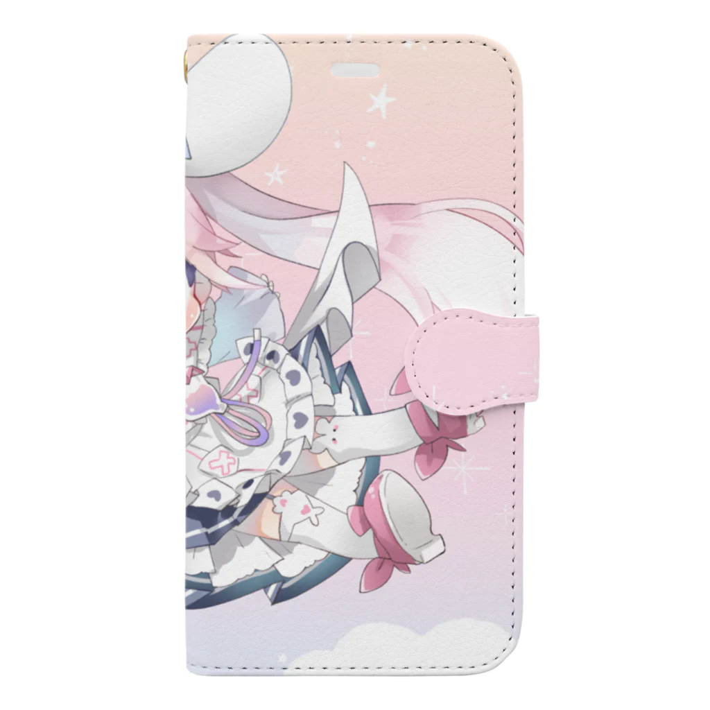 桃雛なの🎀✨@新人Vtuberのふんわりそらとぶなのちゃん Book-Style Smartphone Case