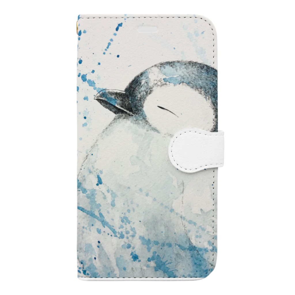 jin-whalesongのblizzard Book-Style Smartphone Case