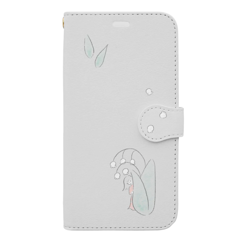 モリコハルのすずらん少女 Book-Style Smartphone Case