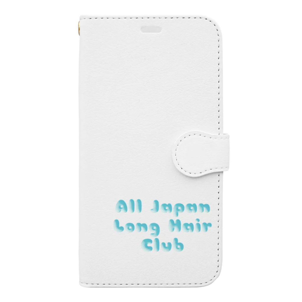 クドームーンの全日本ロングヘアー研究会 オフィシャル Book-Style Smartphone Case