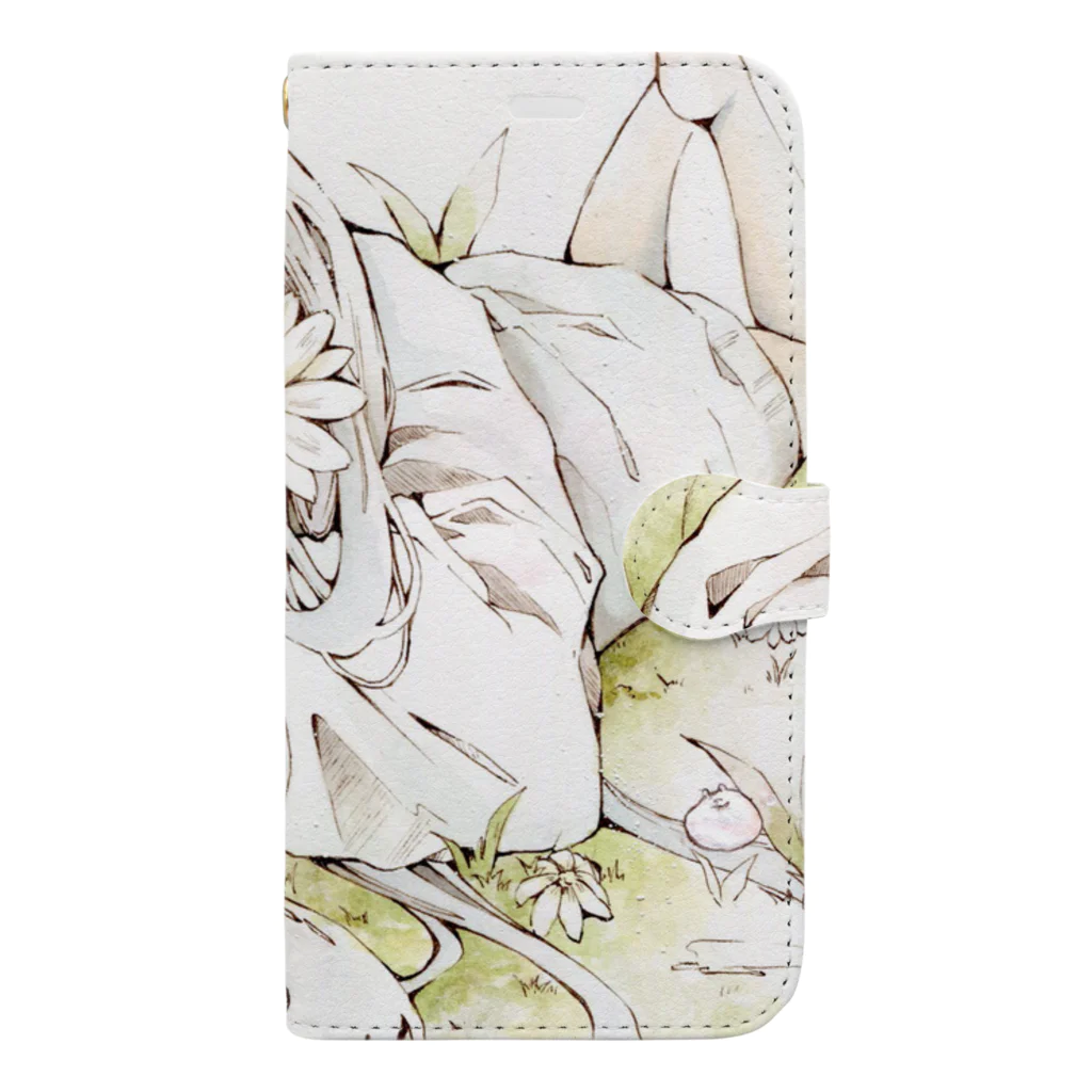 🍃とあるお茶🍵のアースちゃん Book-Style Smartphone Case