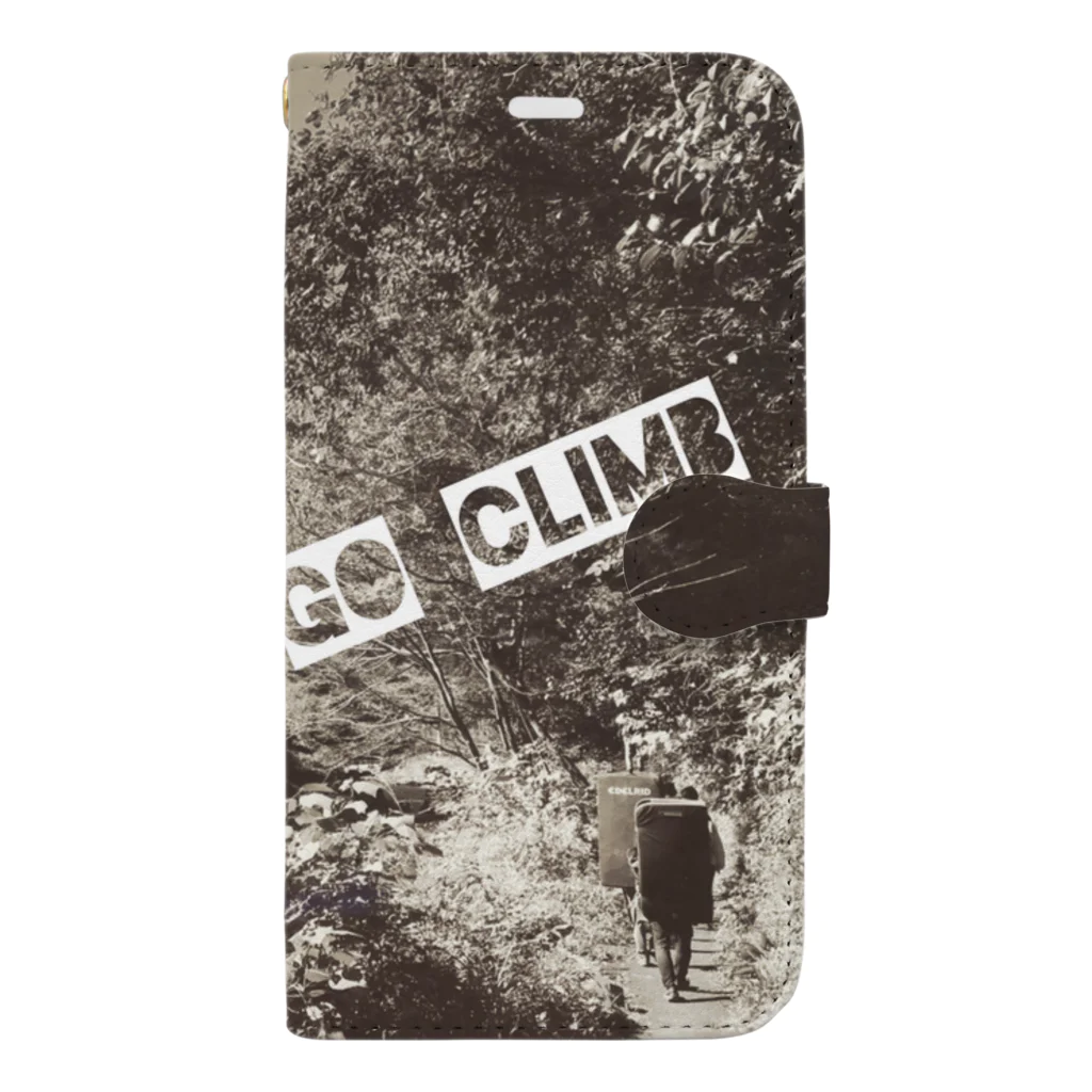 こはくさんとぺんぎんのGo Climb Book-Style Smartphone Case